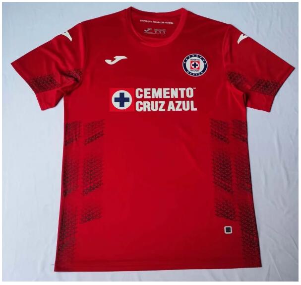 CDSC Cruz Azul Red Goalkeeper Soccer Jersey Shirt 2020/21